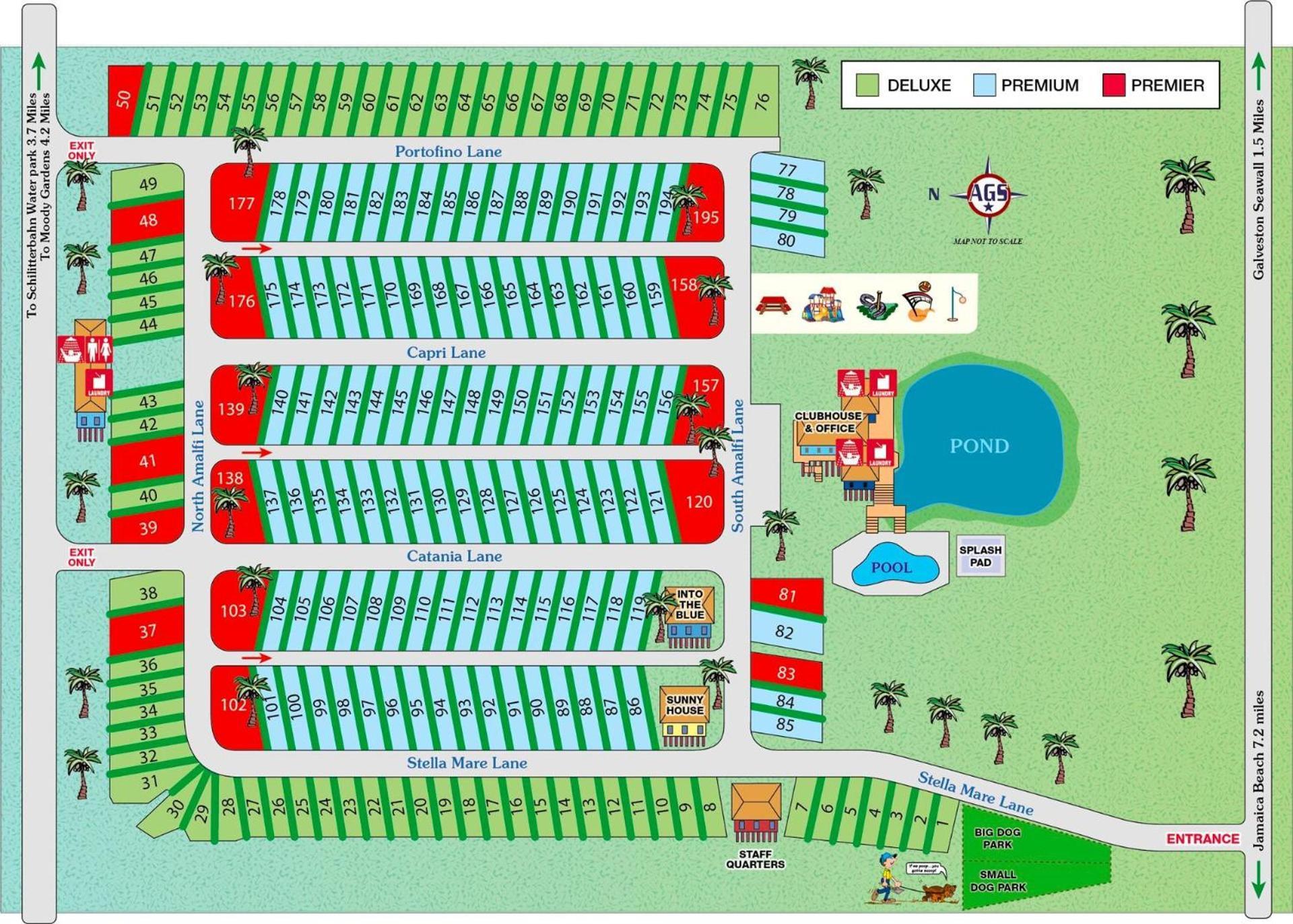 Stella Mare Rv Resort 갤버스턴 외부 사진